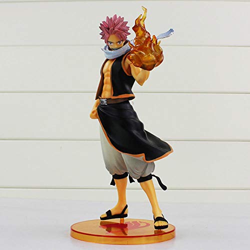 GSDGSD 25cm Anime Fairy Tail Etherious Natsu 1/7 Escala Brinquedos Natsu Dragneel PVC Figura de acción Juguete de Modelos coleccionables