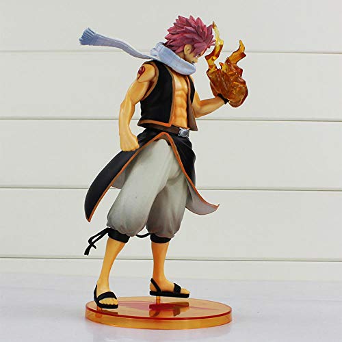 GSDGSD 25cm Anime Fairy Tail Etherious Natsu 1/7 Escala Brinquedos Natsu Dragneel PVC Figura de acción Juguete de Modelos coleccionables