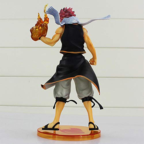 GSDGSD 25cm Anime Fairy Tail Etherious Natsu 1/7 Escala Brinquedos Natsu Dragneel PVC Figura de acción Juguete de Modelos coleccionables