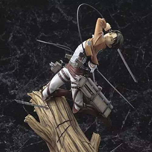 GSDGSD Anime Attack on Titan Kotobukiya Levi Ackerman PVC Figura de acción Modelo de Juguete