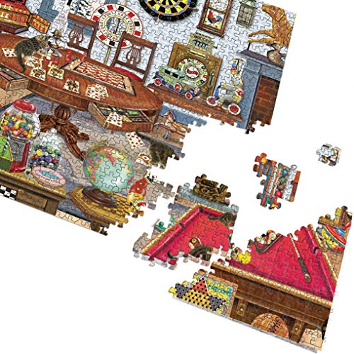 GuDoQi Puzzle 1000 Piezas Hogar Gato Puzzle para Adultos Rompecabezas Juego Familiar Decoración del Hogar Regalo de Navidad