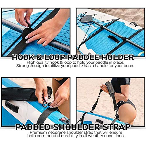 GZA Tablero De Surf Ajustable Llevar Sling Sket up Paddleboard Strap Sup Board Surf Fins Paddle Wakeboard Surfing Kayak (Color : Surfing Strap)