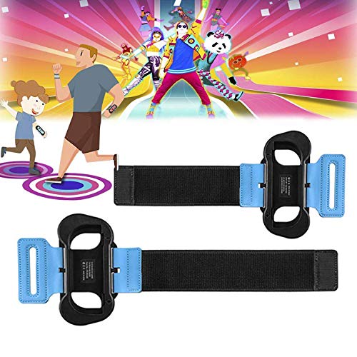 GZW-Shop Brazalete Deportivo Just Dance Banda Elástica Ajustable para Joy con Mando, Pulsera Actividad de Juego Nintendo Switch 2020/2019/2018 y Zumba (Kit de 2pzs)