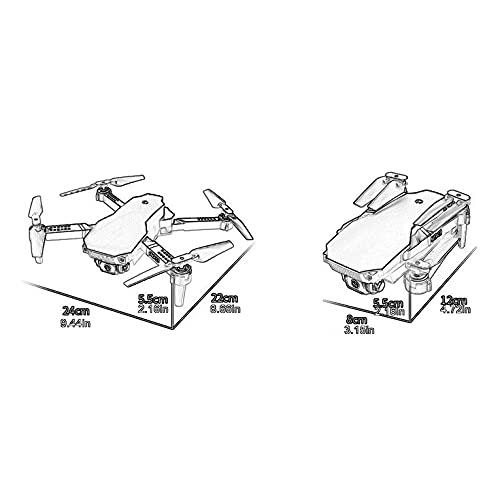 H702 - Dron de aire plegable, con WiFi, transmisión en tiempo real, cuadricóptero, batería incorporada, dron de aire plegable