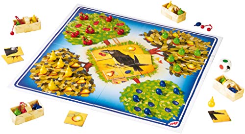 HABA Frutal, ESP (3403), emocionante dados, con 40 frutas de madera y reglas fáciles de entender, popular juego de mesa a partir de 3 años, Talla Única (HA3403)