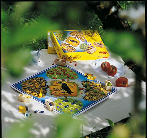 HABA Frutal, ESP (3403), emocionante dados, con 40 frutas de madera y reglas fáciles de entender, popular juego de mesa a partir de 3 años, Talla Única (HA3403)