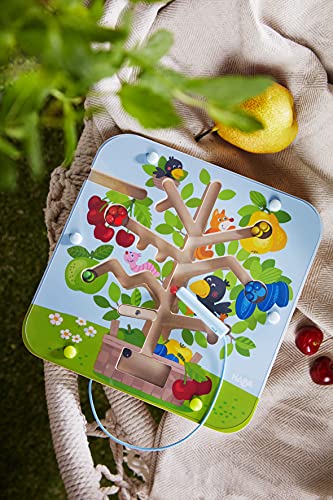 HABA- Juego Magnético El Frutal Cuervo Teo, Multicolor (306083)