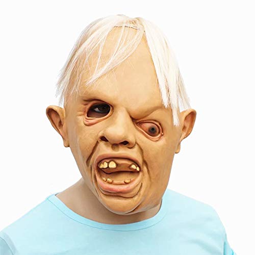 HAORONG Sloth Latex Mask Deluxe Goonies Disfraz de Disfraces de Halloween 1980's 80's