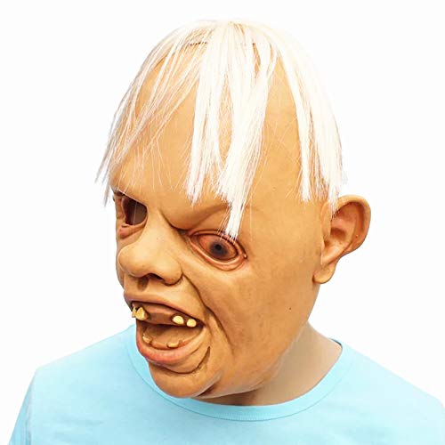 HAORONG Sloth Latex Mask Deluxe Goonies Disfraz de Disfraces de Halloween 1980's 80's