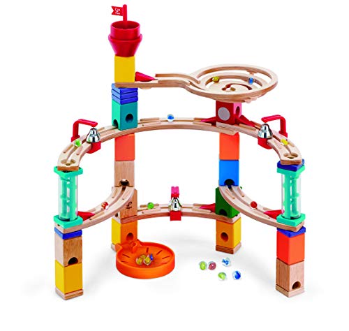 Hape International- Juegos de Canicas Fuga del Castillo, Multicolor (E6019)