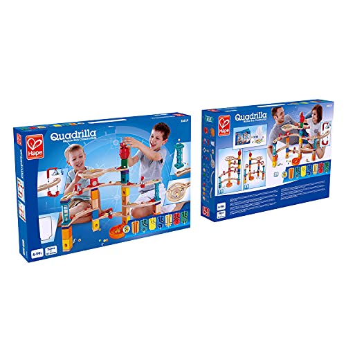 Hape International- Juegos de Canicas Fuga del Castillo, Multicolor (E6019)