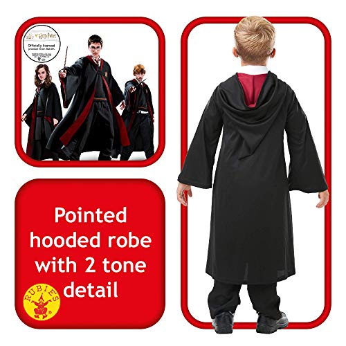 Harry Potter - Disfraz Deluxe infantil Unisex, Talla M 5-6 años (Rubies 883574-M)