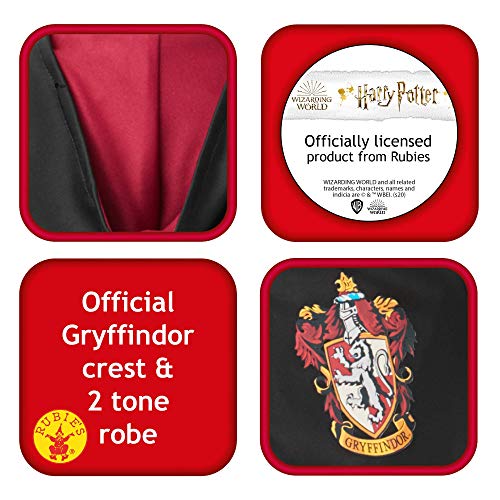 Harry Potter - Disfraz Deluxe infantil Unisex, Talla M 5-6 años (Rubies 883574-M)