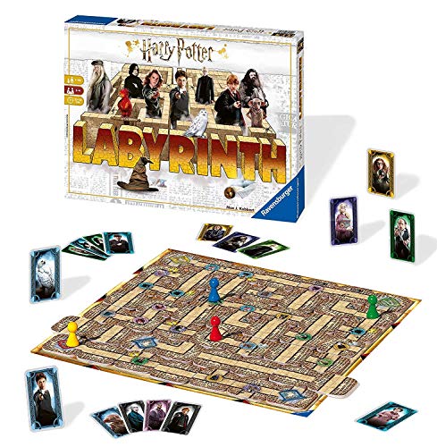 Harry Potter El loco laberinto de Ravensburger in der Welt juego clásico para toda la familia 4005556260317 Pewter Key Ring: Harry's Wand