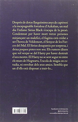 Harry Potter i el pres d'Azkaban (rústica) (SERIE HARRY POTTER)