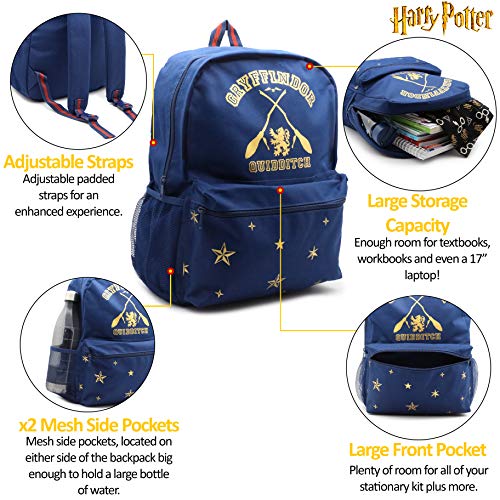 Harry Potter - Mochila Gryffindor para Chicos Chicas Mochilas Mujer Hombre