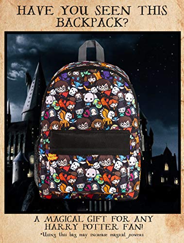 Harry Potter Mochilas Escolares Juveniles, Material Escolar para Niños, Mochila Gran Capacidad para Colegio Viajes, Harry Potter Merchandising Regalos para Niños Niñas y Adolescentes