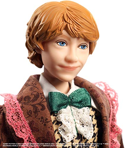 Harry Potter Muñeco Ron Weasley Baile de navidad de Harry Potter con accesorios (Mattel GFG15)