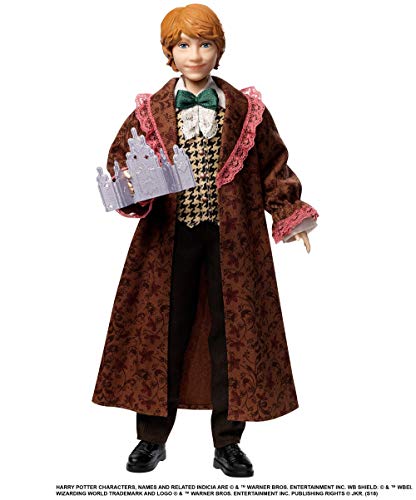 Harry Potter Muñeco Ron Weasley Baile de navidad de Harry Potter con accesorios (Mattel GFG15)