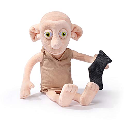 HARRY POTTER Noble Collection Peluche Interactivo Dobby, 32 cm