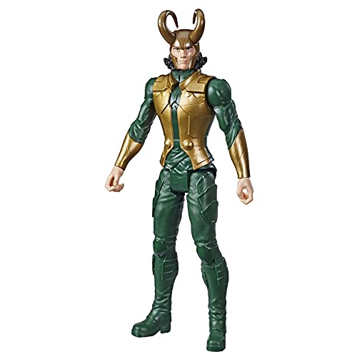 Hasbro Avengers – Loki (Figura de acción de 30 cm con Blaster Titan Hero Blast Gear)