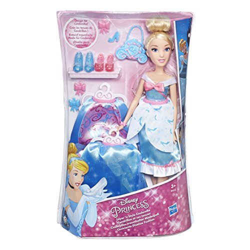 Hasbro-B5312EU4 Cenicienta Mu&ntildeeca, Multicolor, 0 (B5312EU4) , Modelos/colores Surtidos, 1 Unidad