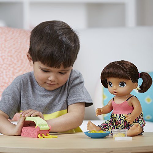 Hasbro Baby Alive - Martina espaguetita muñeca, Multicolor, C0964103.