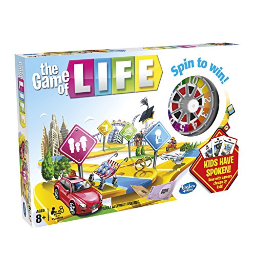 Hasbro Gaming 04000 - The Game of Life, Juego de Tablero (versión en inglés)