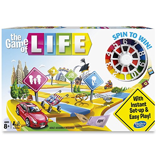 Hasbro Gaming 04000 - The Game of Life, Juego de Tablero (versión en inglés)