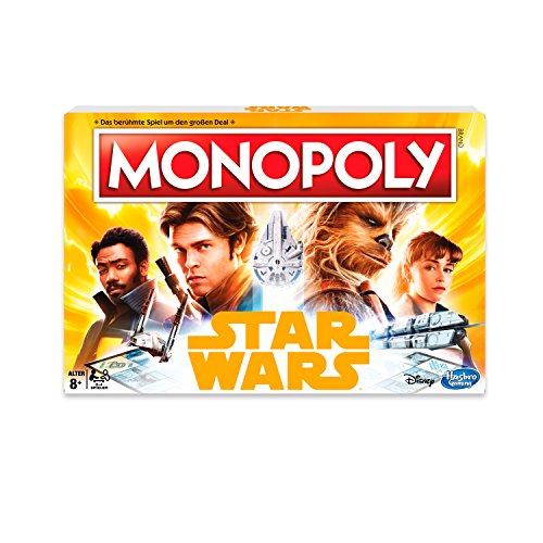 Hasbro Gaming E1702100 Monopoly Solo-A Star Wars Story, Juego Familiar