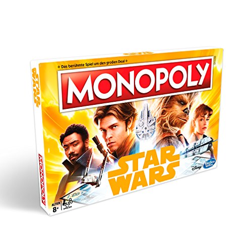 Hasbro Gaming E1702100 Monopoly Solo-A Star Wars Story, Juego Familiar