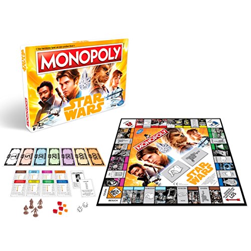 Hasbro Gaming E1702100 Monopoly Solo-A Star Wars Story, Juego Familiar