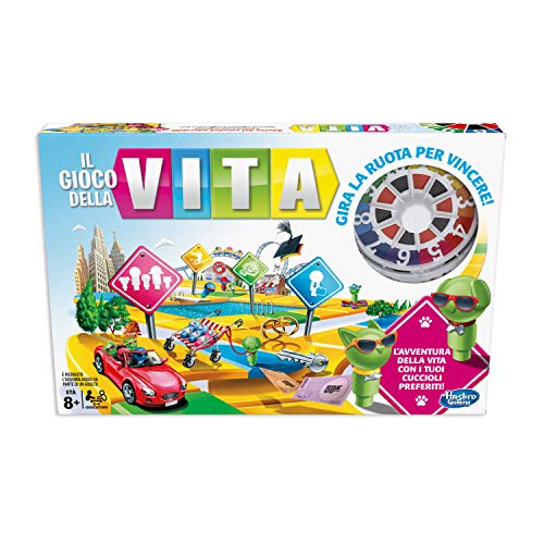 Hasbro Gaming – El Juego de la Vida - Juego de Mesa en Caja Versión 2018 Multicolor