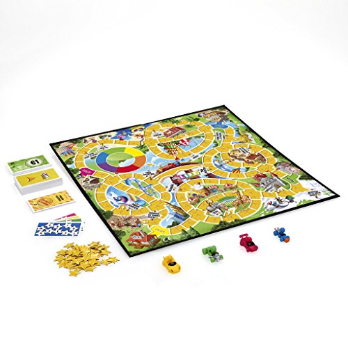 Hasbro Gaming- Game of Life Junior Gaming Clasico Juego de Mesa, Multicolor, Miscelanea (B0654SC5)