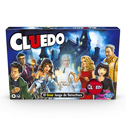 Hasbro Gaming-(Hasbro F0099105) Cluedo Con El Fantasma De Ms White