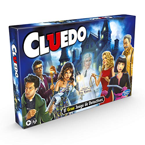 Hasbro Gaming-(Hasbro F0099105) Cluedo Con El Fantasma De Ms White