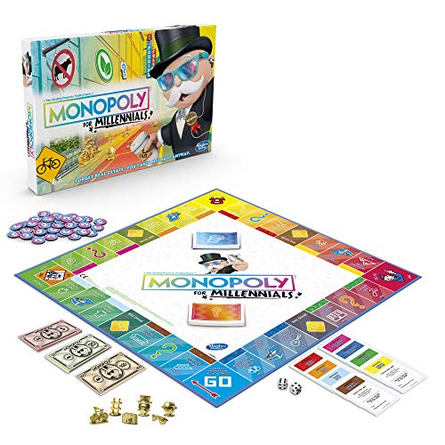 Hasbro Gaming Juego de Mesa Monopoly for Millennials