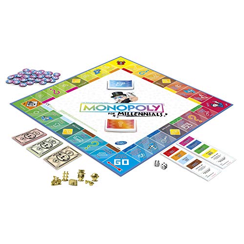 Hasbro Gaming Juego de Mesa Monopoly for Millennials