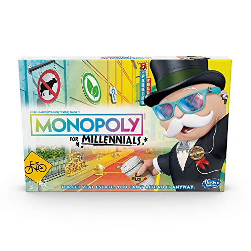 Hasbro Gaming Juego de Mesa Monopoly for Millennials