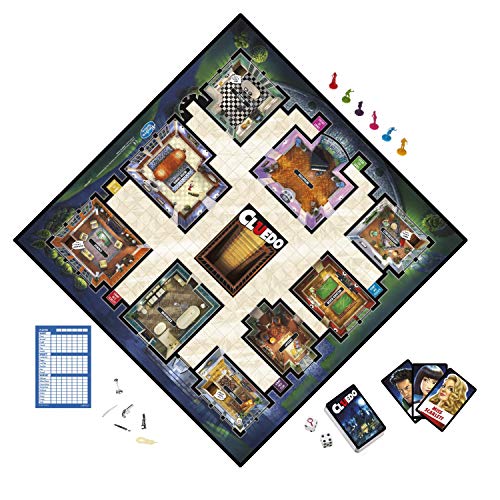 Hasbro Gaming - Juego en Familia Cluedo (Hasbro 387123480) (versión Inglesa)