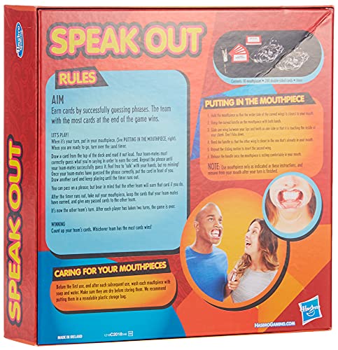 Hasbro Juego de Mesa Speak out