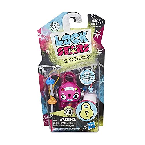 HASBRO Lock Stars Series 1 - Robo Redondo Rosa - Mini Figuras de Colecci�n