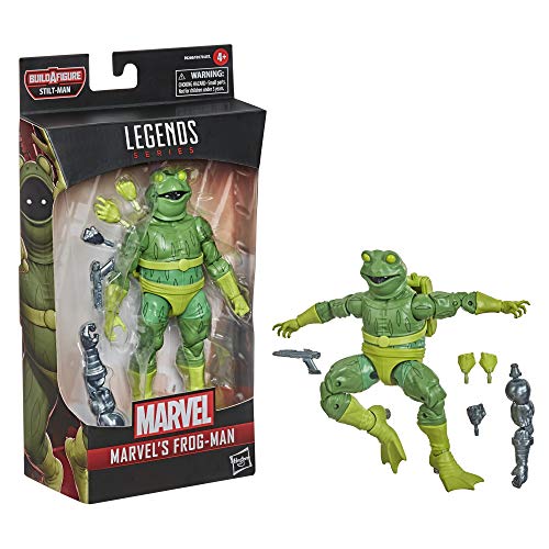 Hasbro Marvel Legends Series Spider-Man - Figura Coleccionable de Frog-Man de 15 cm - para niños de 4 años en adelante