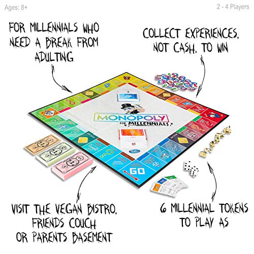 Hasbro Monopoly for Millennials