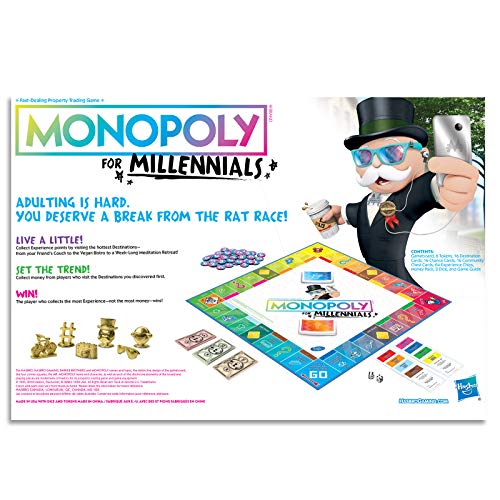 Hasbro Monopoly for Millennials