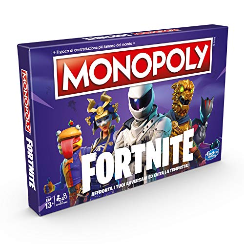 Hasbro Monopoly - Juego Fortnite en Caja, Temporada 2, edición Italiana.