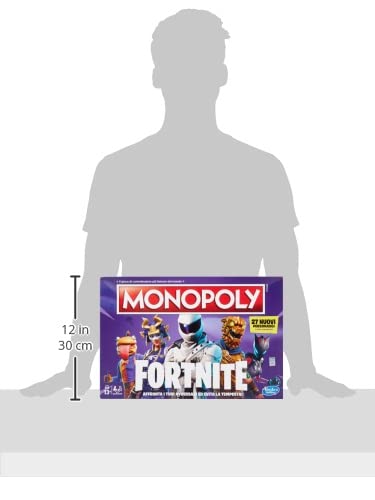 Hasbro Monopoly - Juego Fortnite en Caja, Temporada 2, edición Italiana.