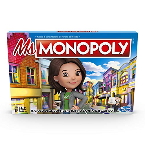 Hasbro Monopoly- Juego Ms Monopoly, Multicolor, E8424103