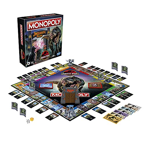 Hasbro Monopoly: Jurassic Park Edition Board Game