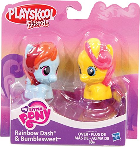 Hasbro- My Little Pony Playskool Friends Rainbow Dash and Bumblesweet - Juguete de Peluche (B1910)